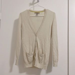 Banana Republic Petite Long Boyfriend Cardigan Size Small